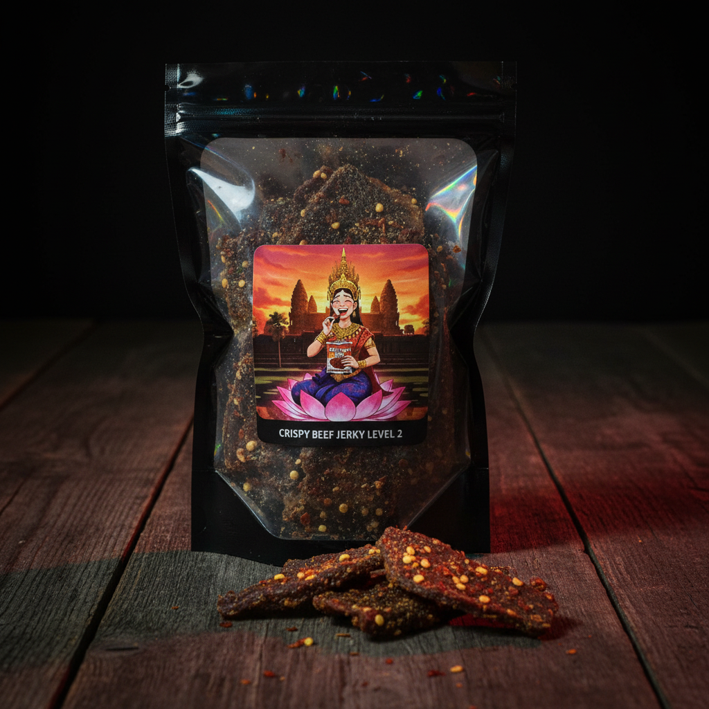 Say It Ain't Fire Crispy Beef Jerky Level 2 Spicy