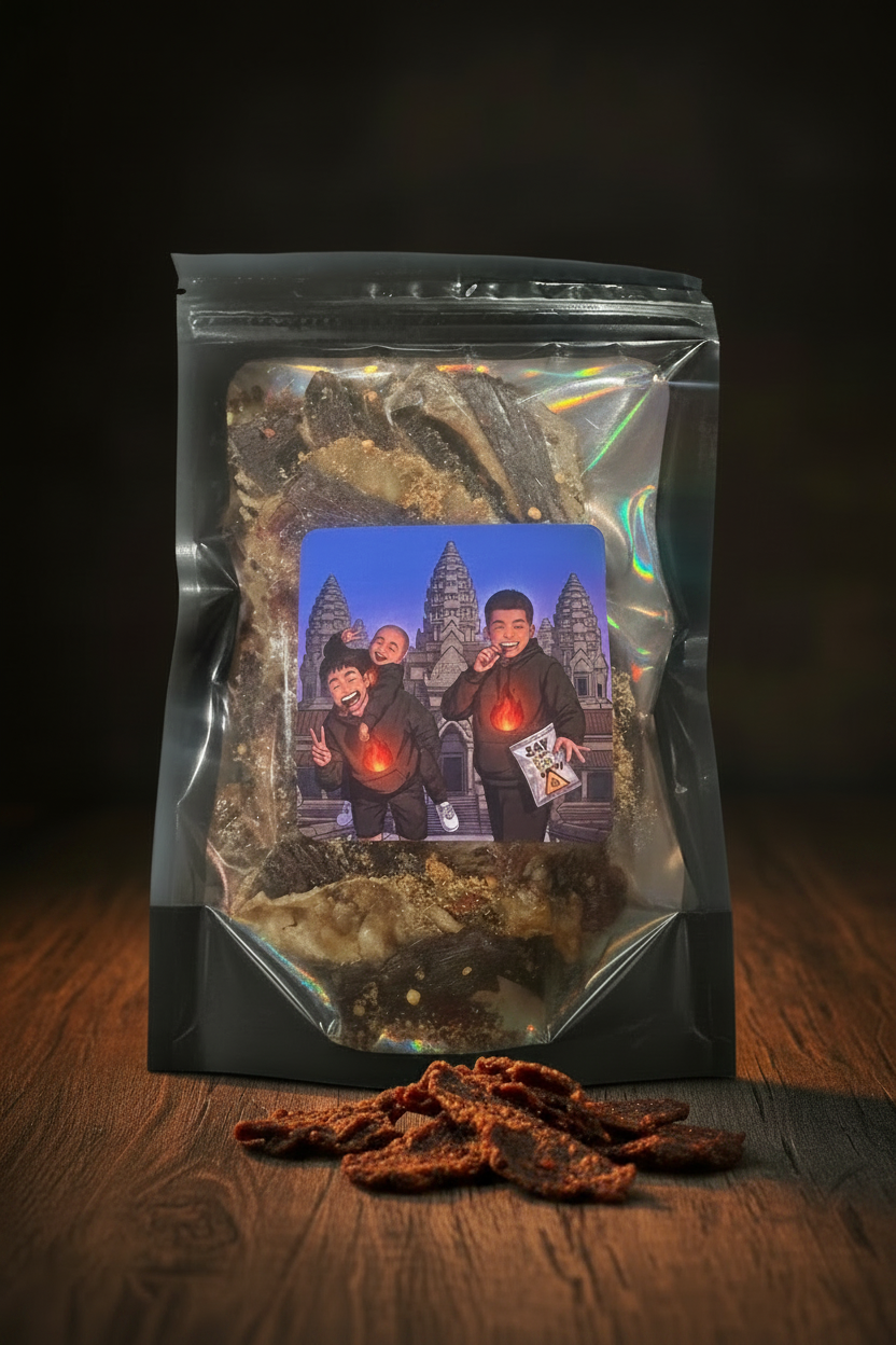 Say It Ain't Fire Crispy Beef Jerky Level 1 Mild